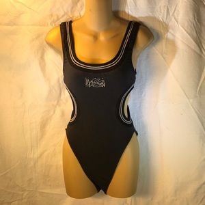 Vintage 90s budding suit swimsuit Sz S-M